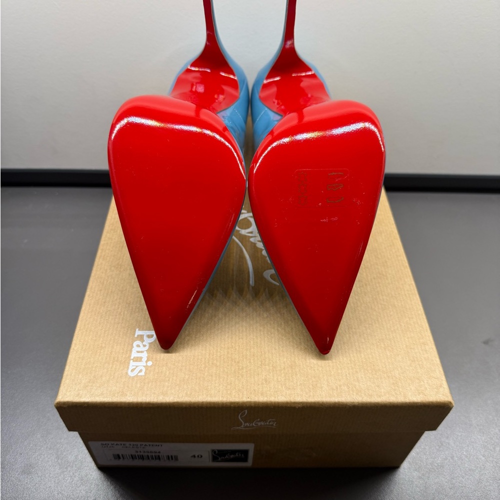Christian Louboutin Blue Women's Heels - Picture 3 of 7